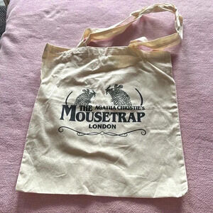 The Agatha Christie’s Mousetrap London tote bag